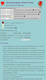 Urlaubsrechner